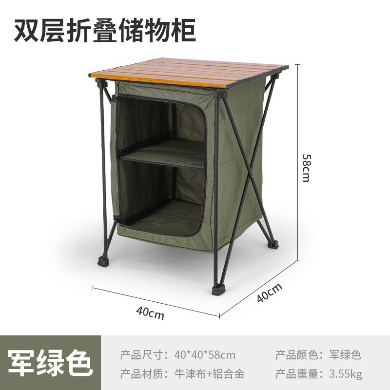 Armário de Armazenamento Dobrá - Outdoor Camping Table Foldable avaliação e preço