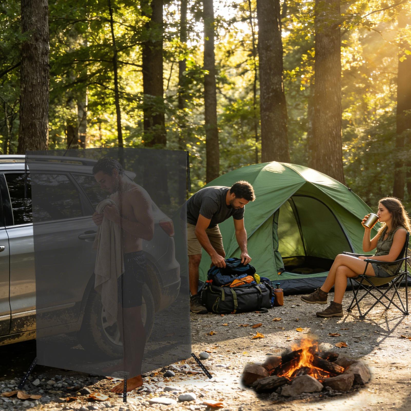 Tenda Portátil de Privacidade  - Outdoor Camping Car Tent avaliação e preço