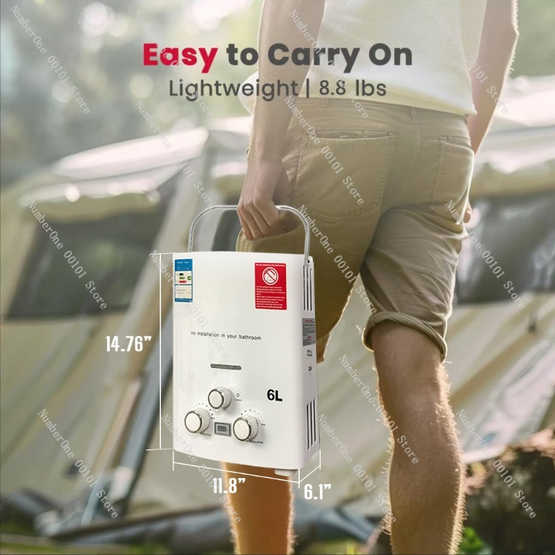 Aquecedor de Água a Gás Propan - Outdoor Camping Hot Water Shower avaliação e preço