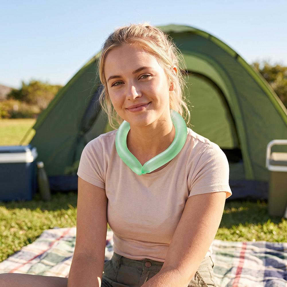 Tubo de resfriamento de pescoç - Outdoor Camping Youtube avaliação e preço