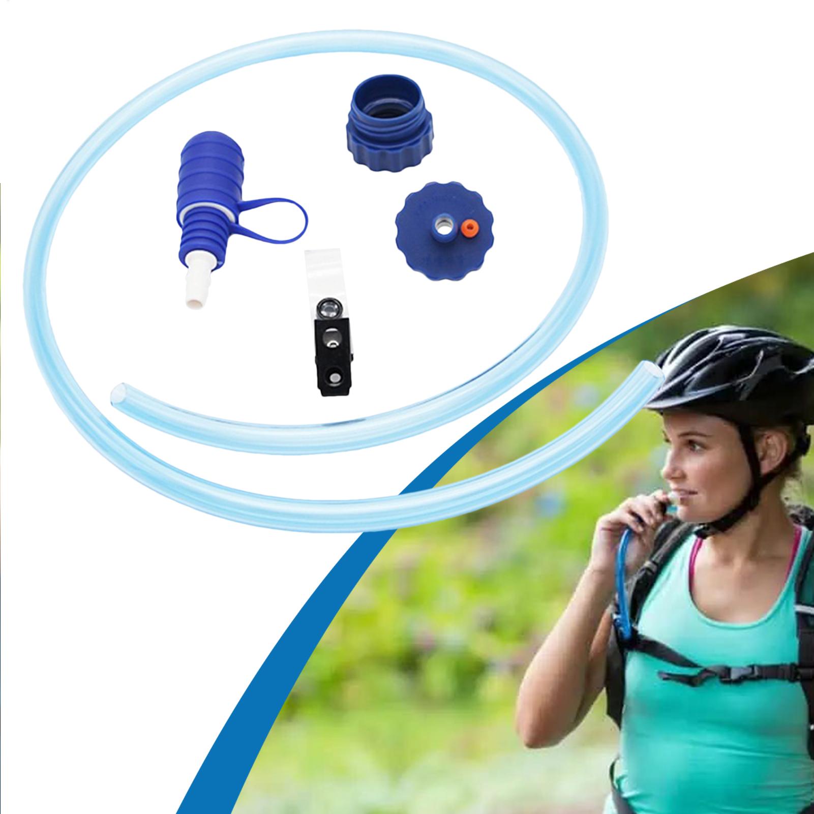 1pc garrafa de água tubo bebid - Outdoor Camping Youtube avaliação e preço