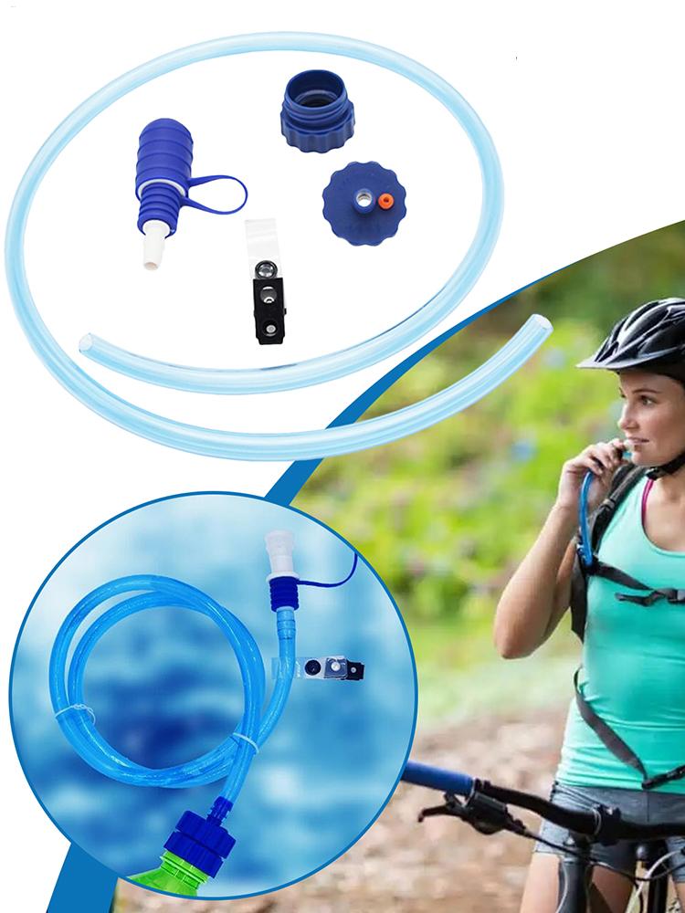 1pc garrafa de água tubo bebid - Outdoor Camping Youtube avaliação e preço