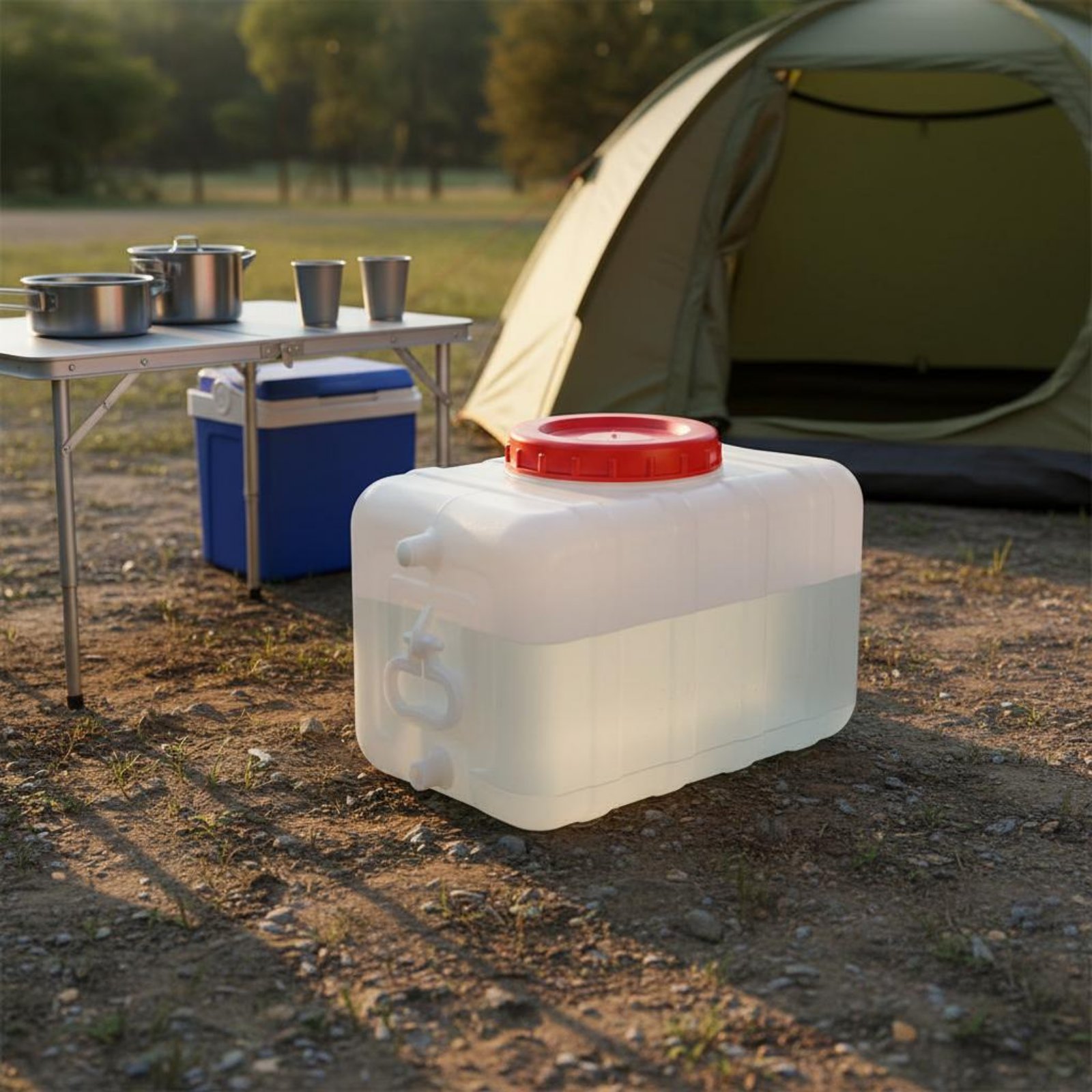 Jarra de Água de Plástico de G - Outdoor Camping Water Jug avaliação e preço