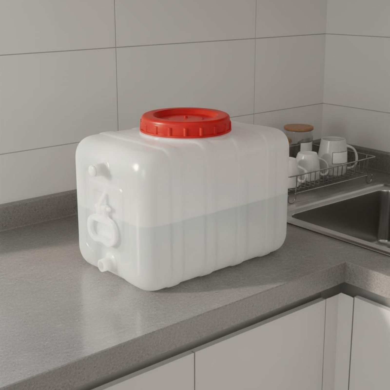 Jarra de Água de Plástico de G - Outdoor Camping Water Jug avaliação e preço