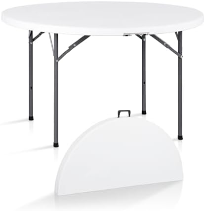 Mesa de Cartas Redonda Dobráve - Camping Outdoor Or Indoor avaliação e preço
