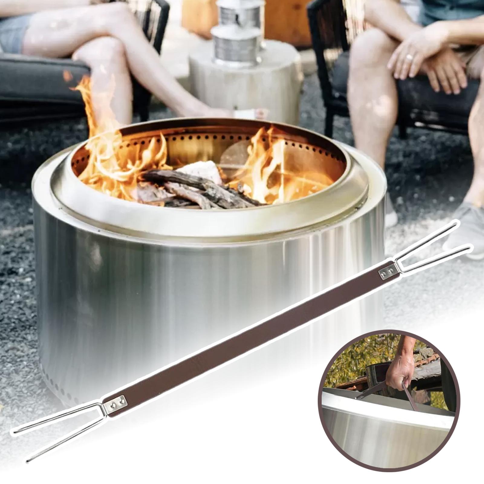 Alça para tampa de fogueira, f - Outdoor Indoor Camping avaliação e preço
