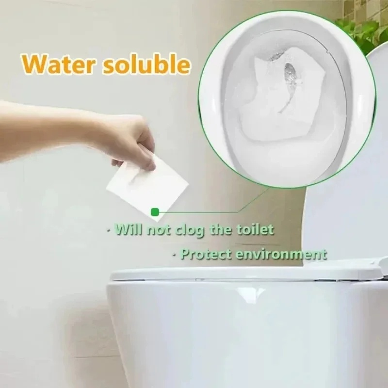10-100 unidades de capas desca - Outdoor Camping Toilet avaliação e preço