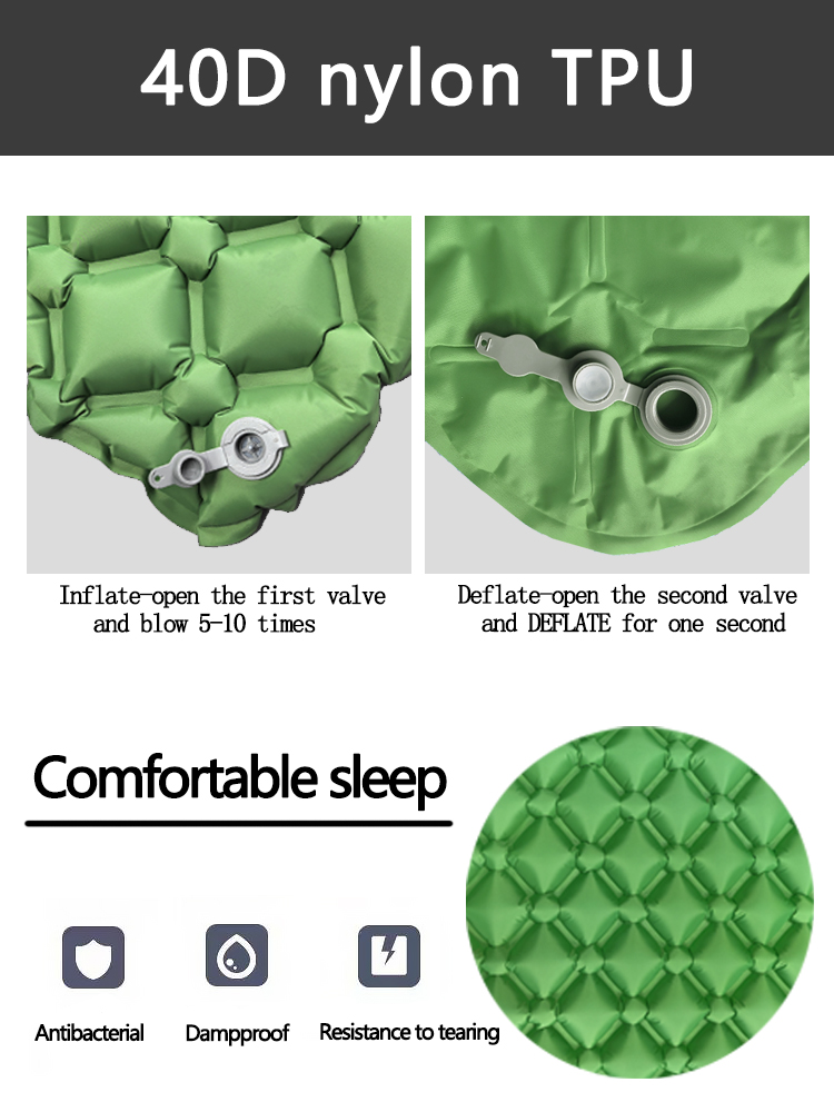 Colchão Inflável para Camping  - Outdoor Camping Mattress avaliação e preço