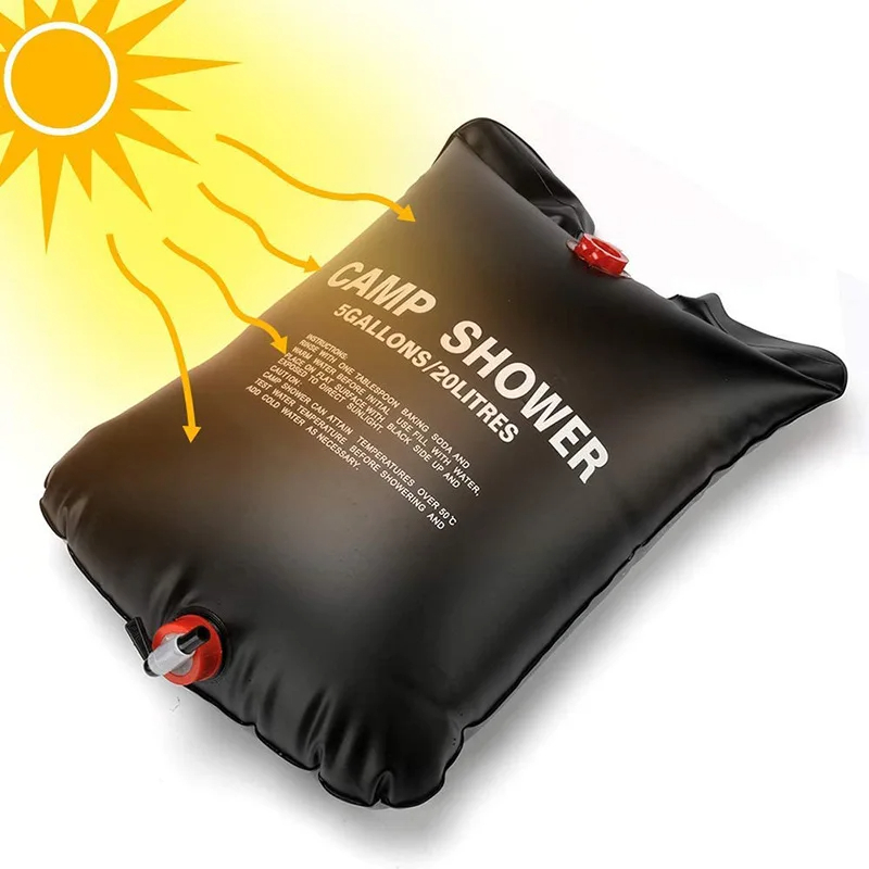 Saco de Chuveiro Solar Dobráve - Outdoor Camping Hot Water Shower avaliação e preço